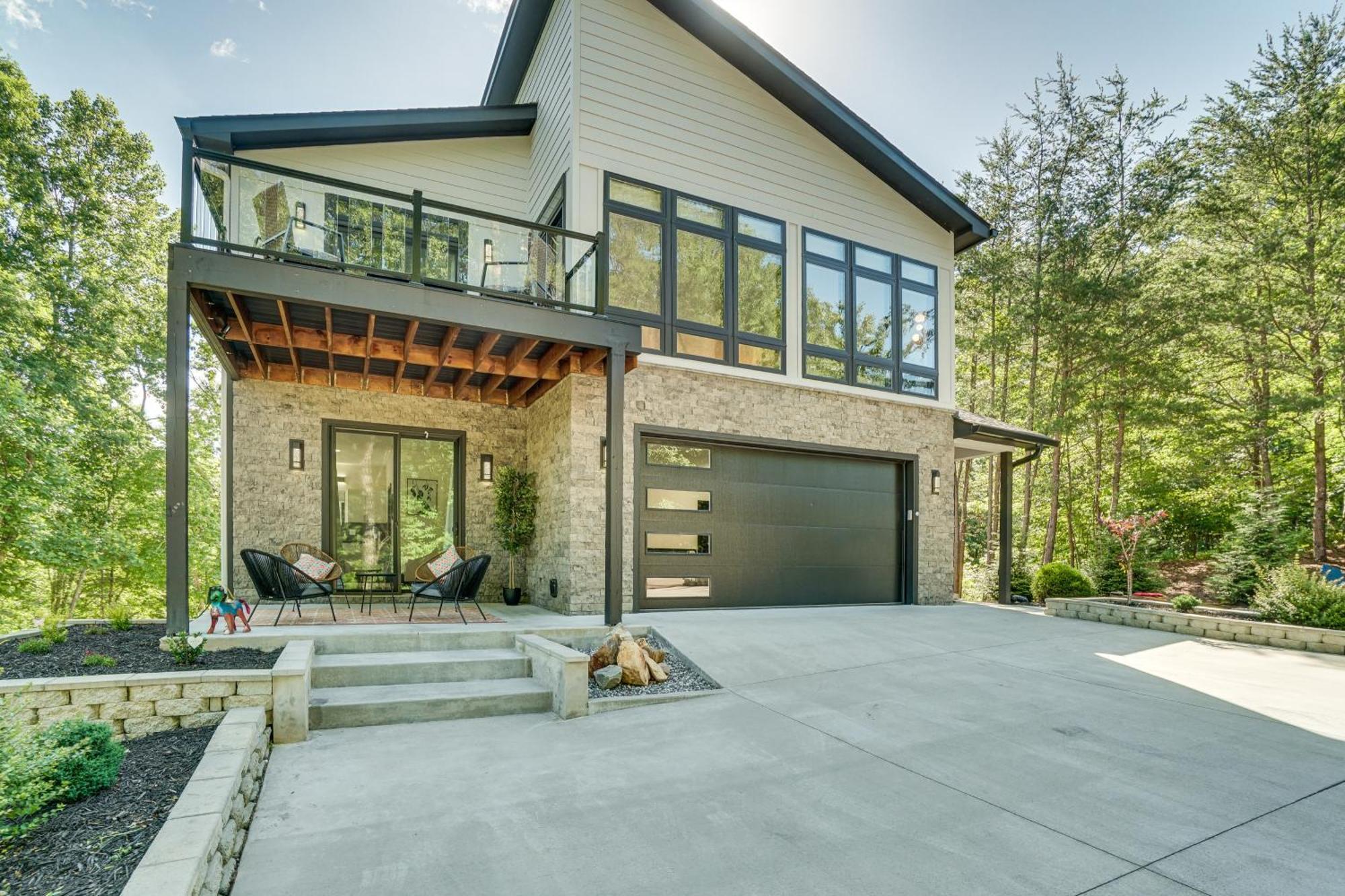 Luxury Modern Home On Golf Course With Game Room! Helen Dış mekan fotoğraf