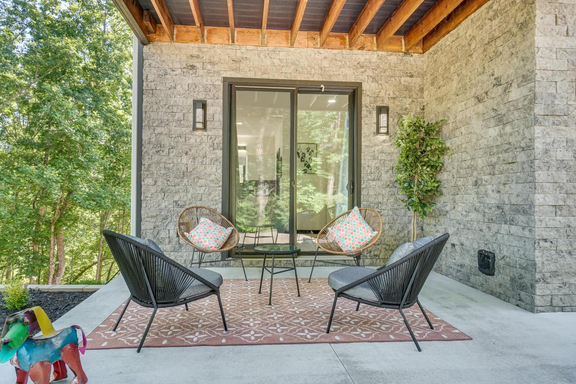 Luxury Modern Home On Golf Course With Game Room! Helen Dış mekan fotoğraf