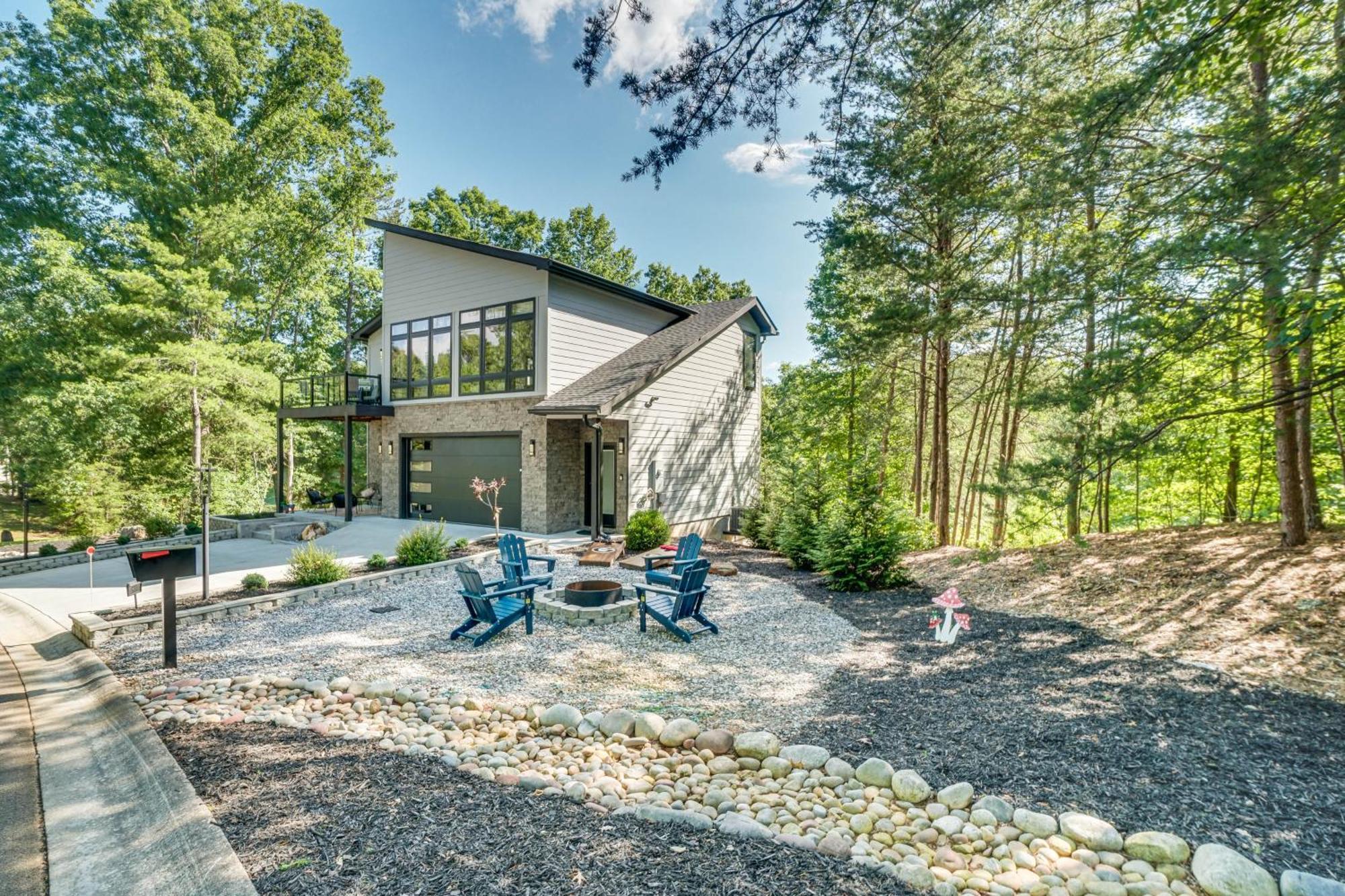 Luxury Modern Home On Golf Course With Game Room! Helen Dış mekan fotoğraf