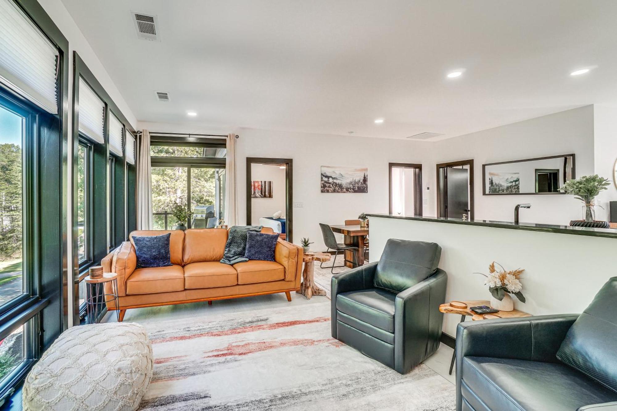 Luxury Modern Home On Golf Course With Game Room! Helen Dış mekan fotoğraf