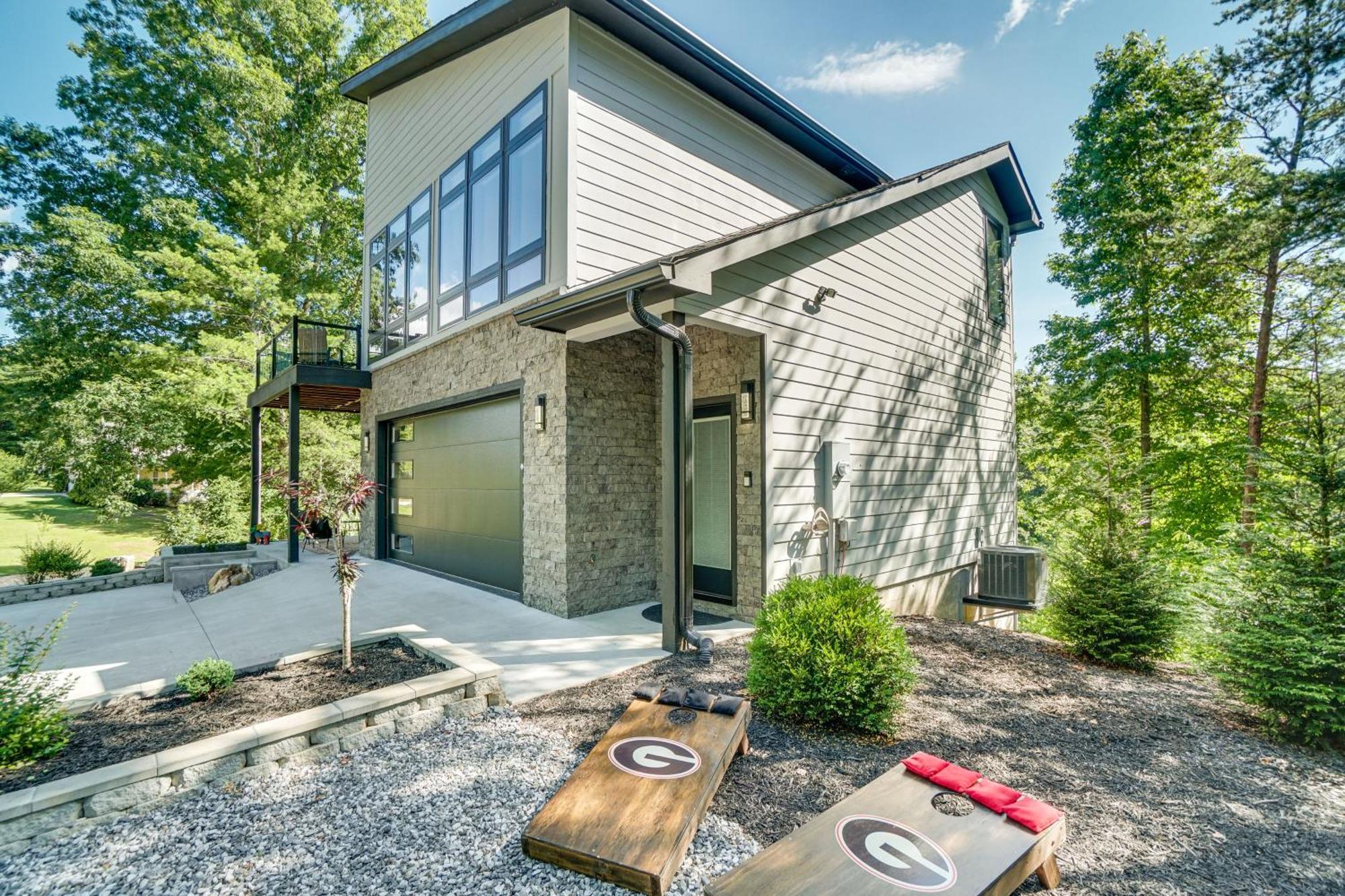 Luxury Modern Home On Golf Course With Game Room! Helen Dış mekan fotoğraf
